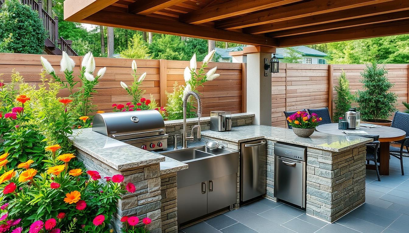 installing an outdoor sink