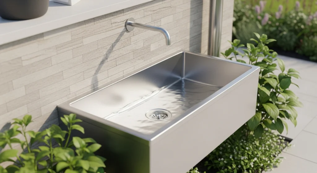 rain water harvest sink