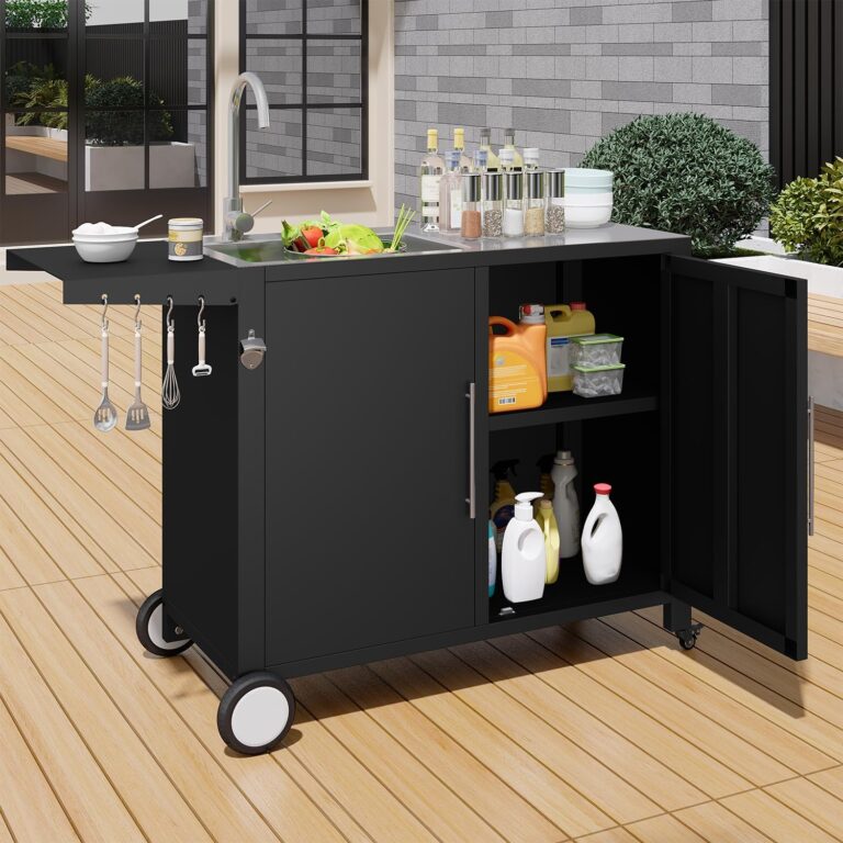 outdoor sink cabinet
