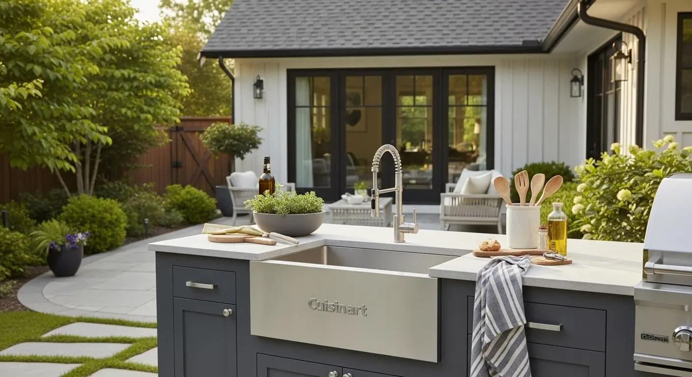 cuisinart outdoor sink