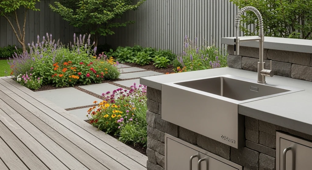 cuisinart outdoor sink