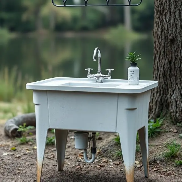 portable outdoor sink