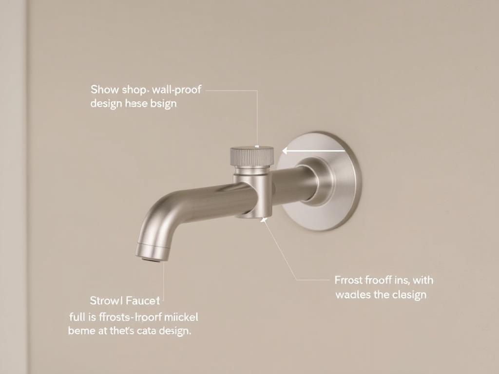 Woodbridge Frost-Proof Wall-Mount Outdoor Faucet