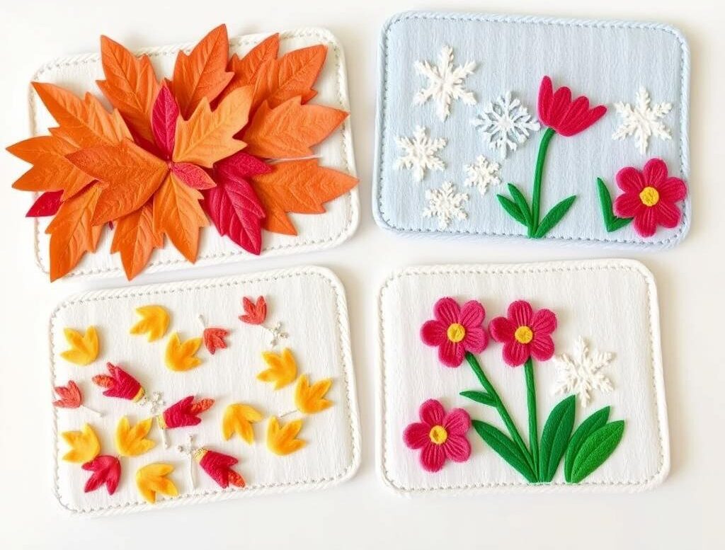 Dollar Tree sink mat projects decorated for different seasons