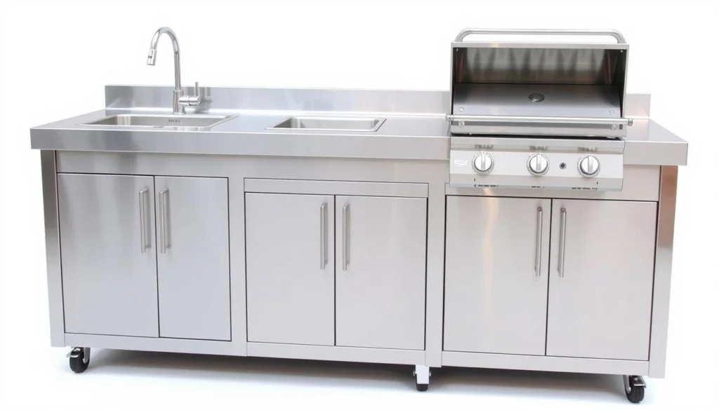 Mont Alpi 805 Portable Outdoor Kitchen with Sink Mont Alpi 805 Portable Outdoor Kitchen with Sink