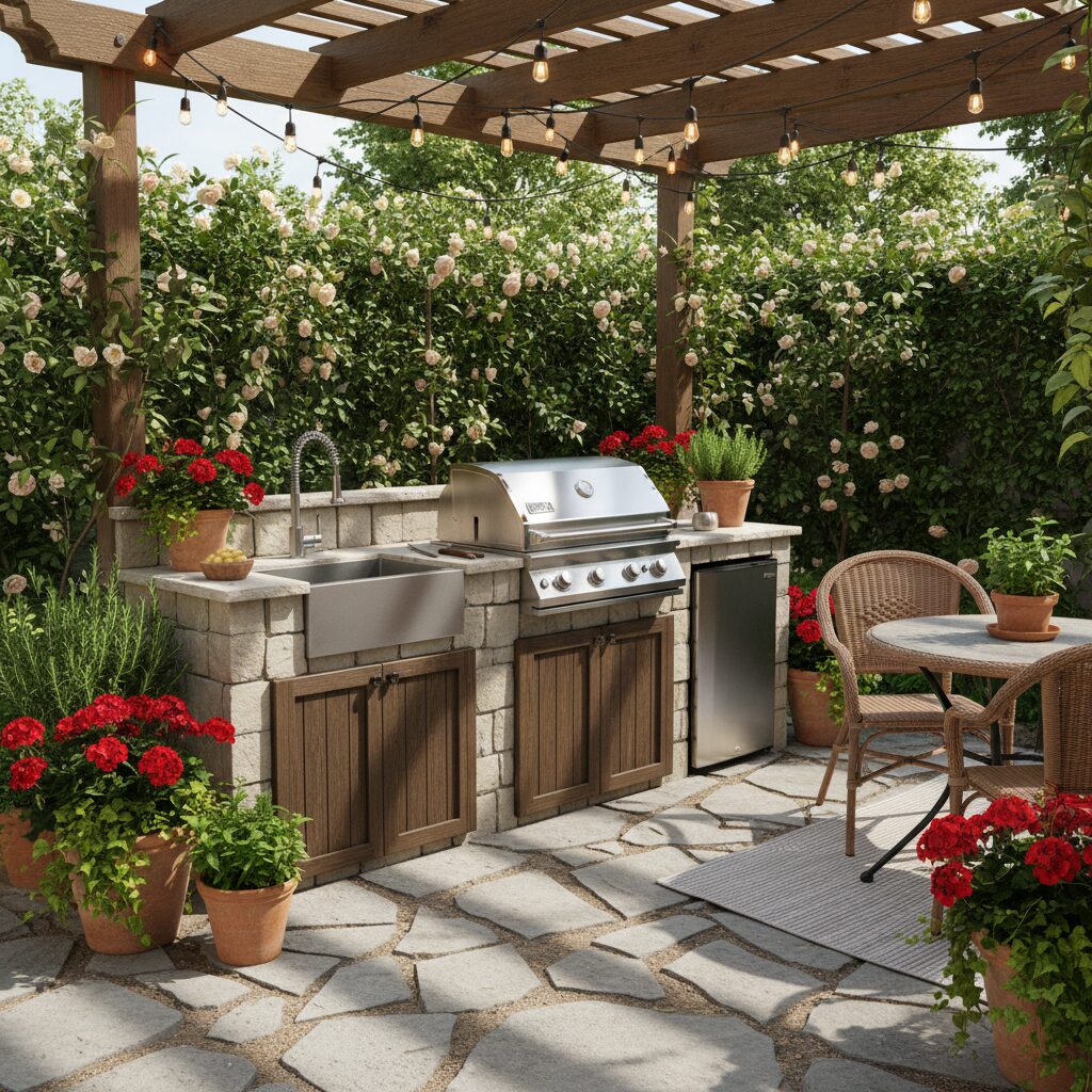 best outdoor bbq grill with sink for a small patio