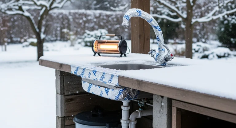 how to prevent outdoor faucets from freezing