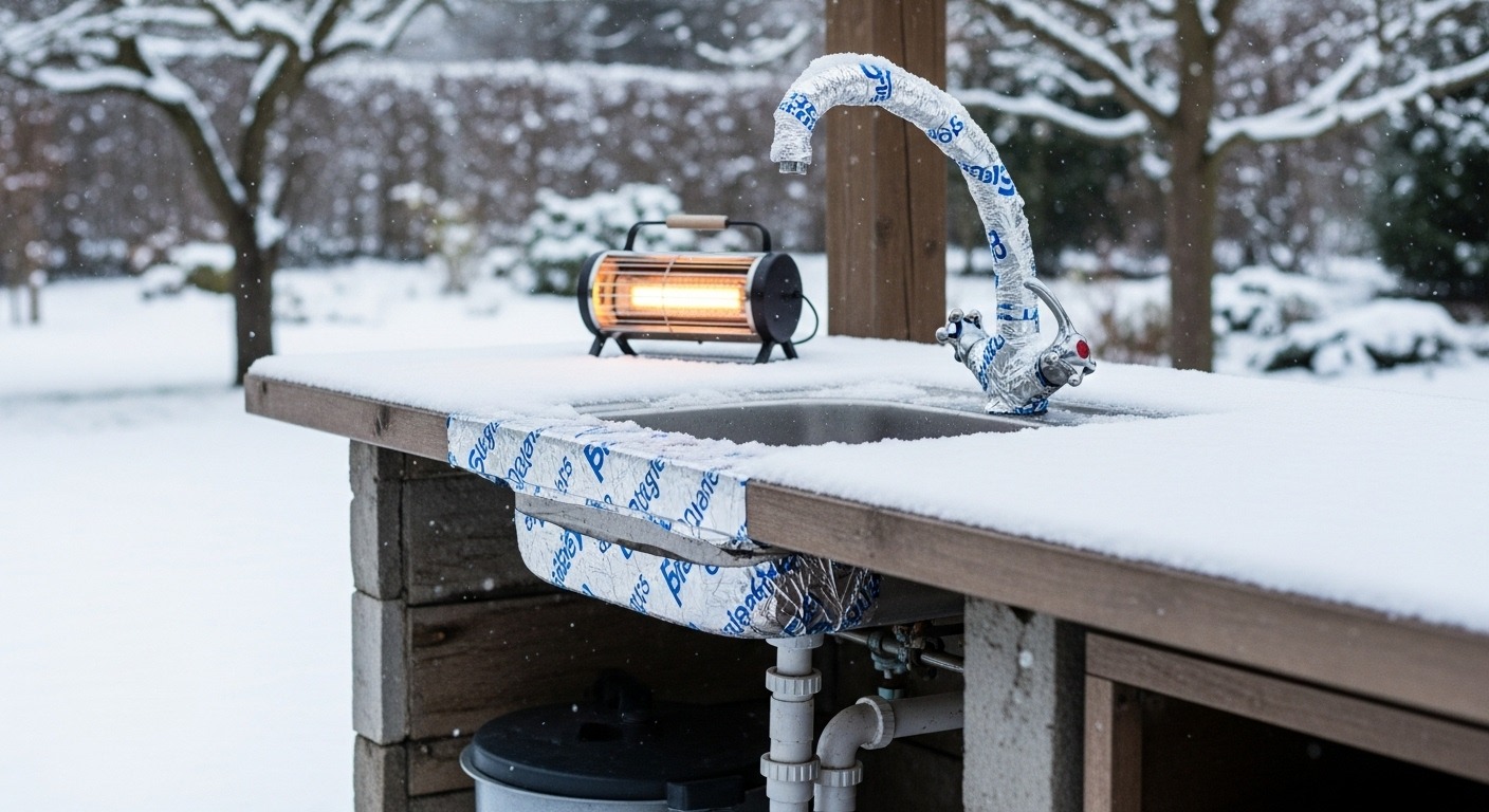 how to prevent outdoor faucets from freezing