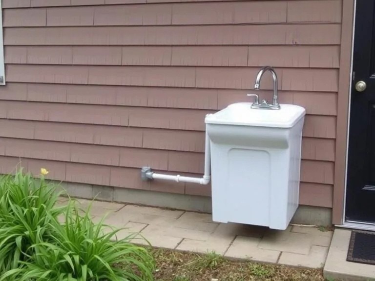 compact laundry sink