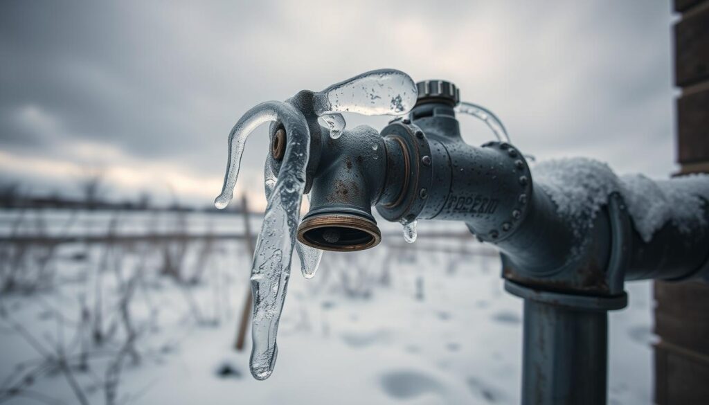frozen pipes