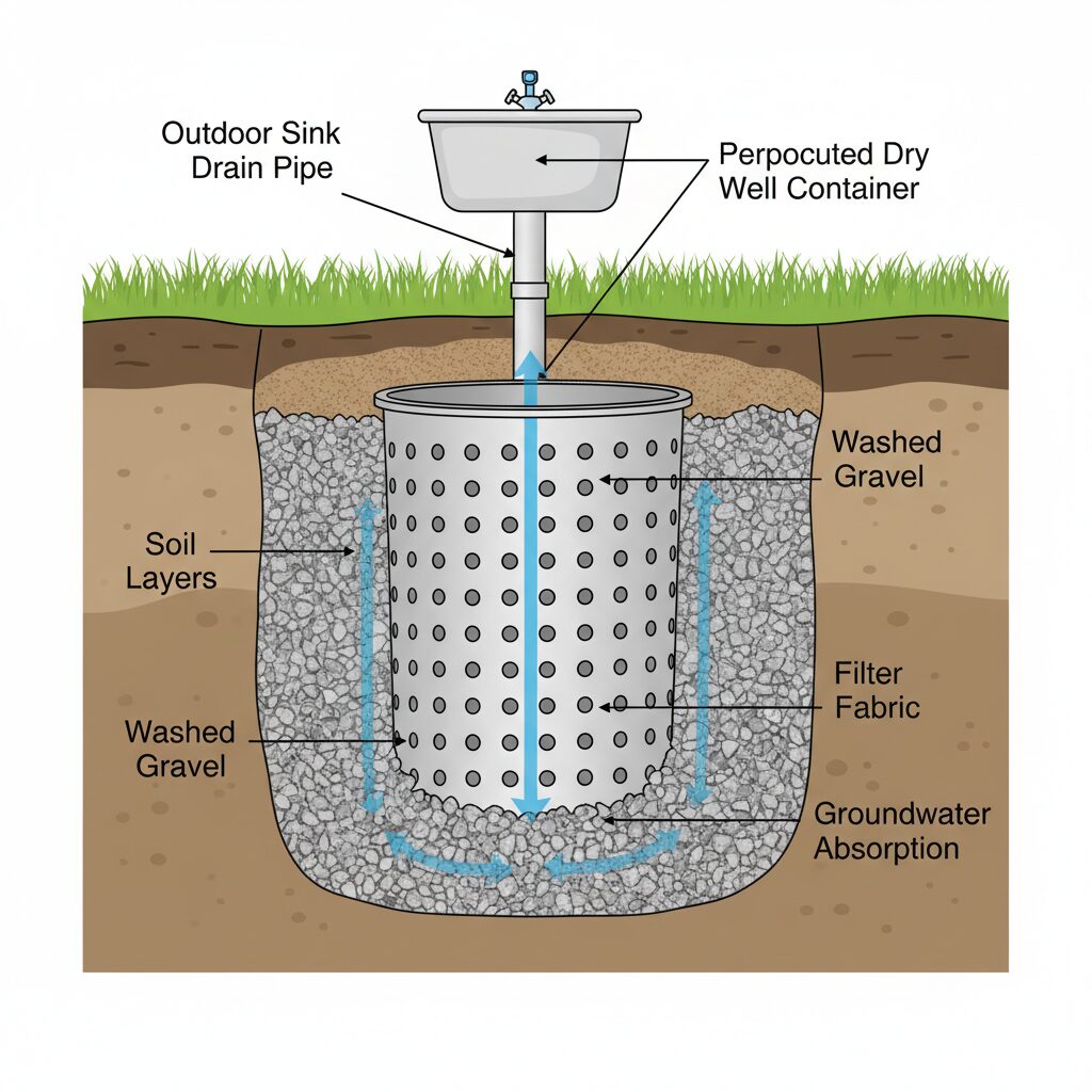 dry well system