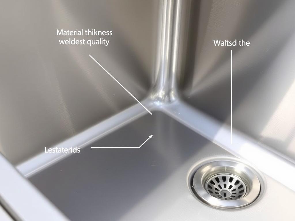 304 stainless steel outdoor sink with rust resistance features