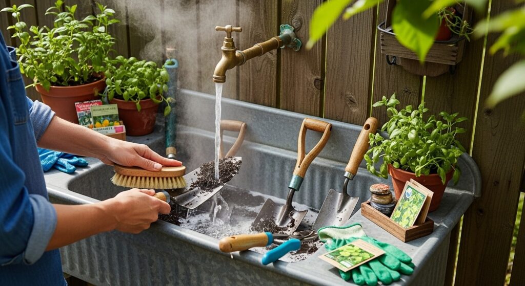How to Add Hot Water to Outdoor Sink