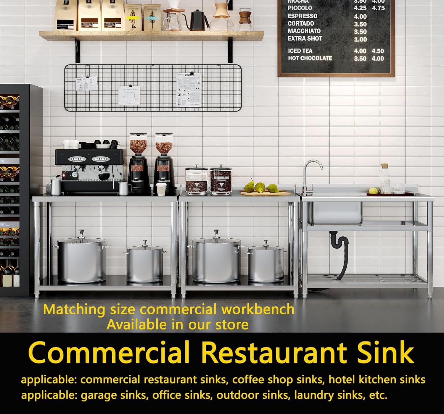 commercial grade sink