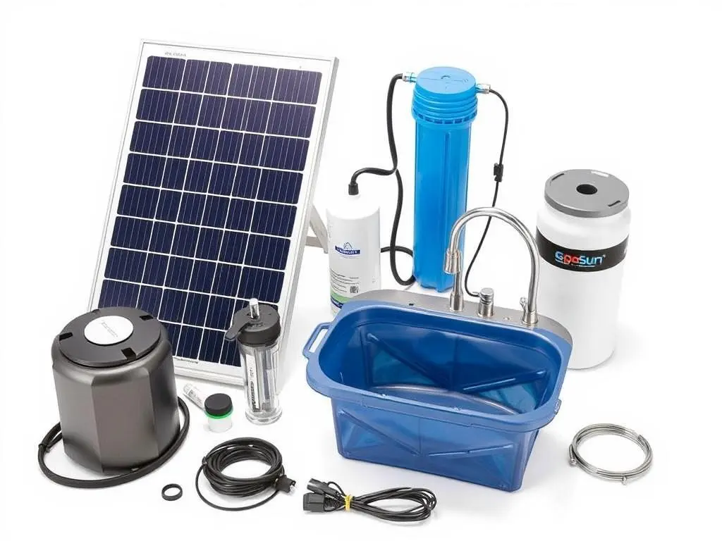 GoSun Flow portable solar water purifier and sink system GoSun Flow portable solar water purifier and sink system