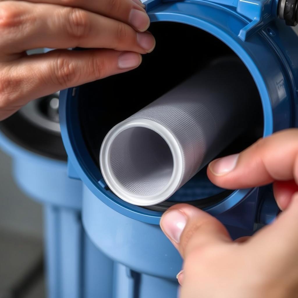 Reverse osmosis membrane replacement