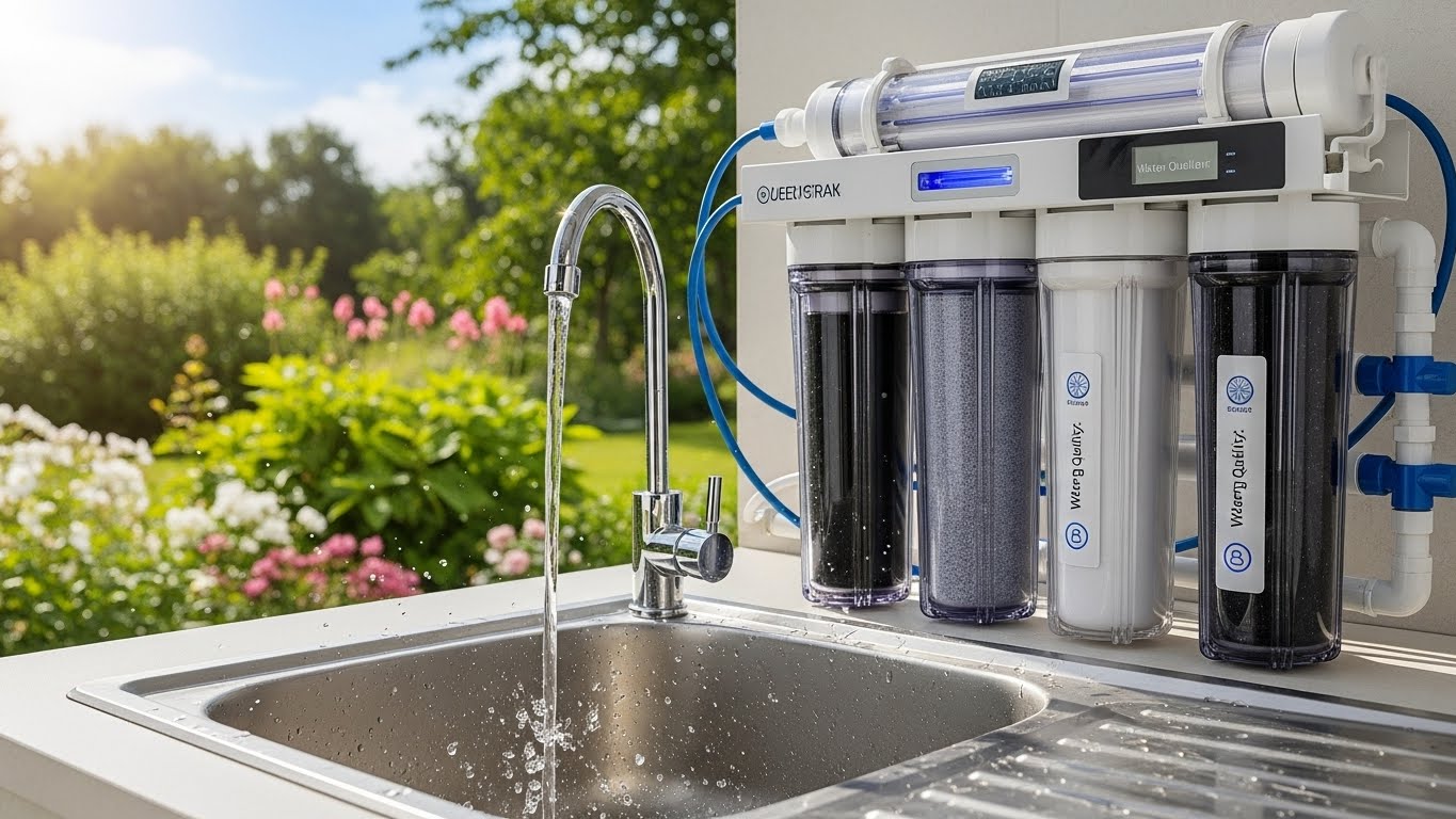 outdoor sink filtration system
