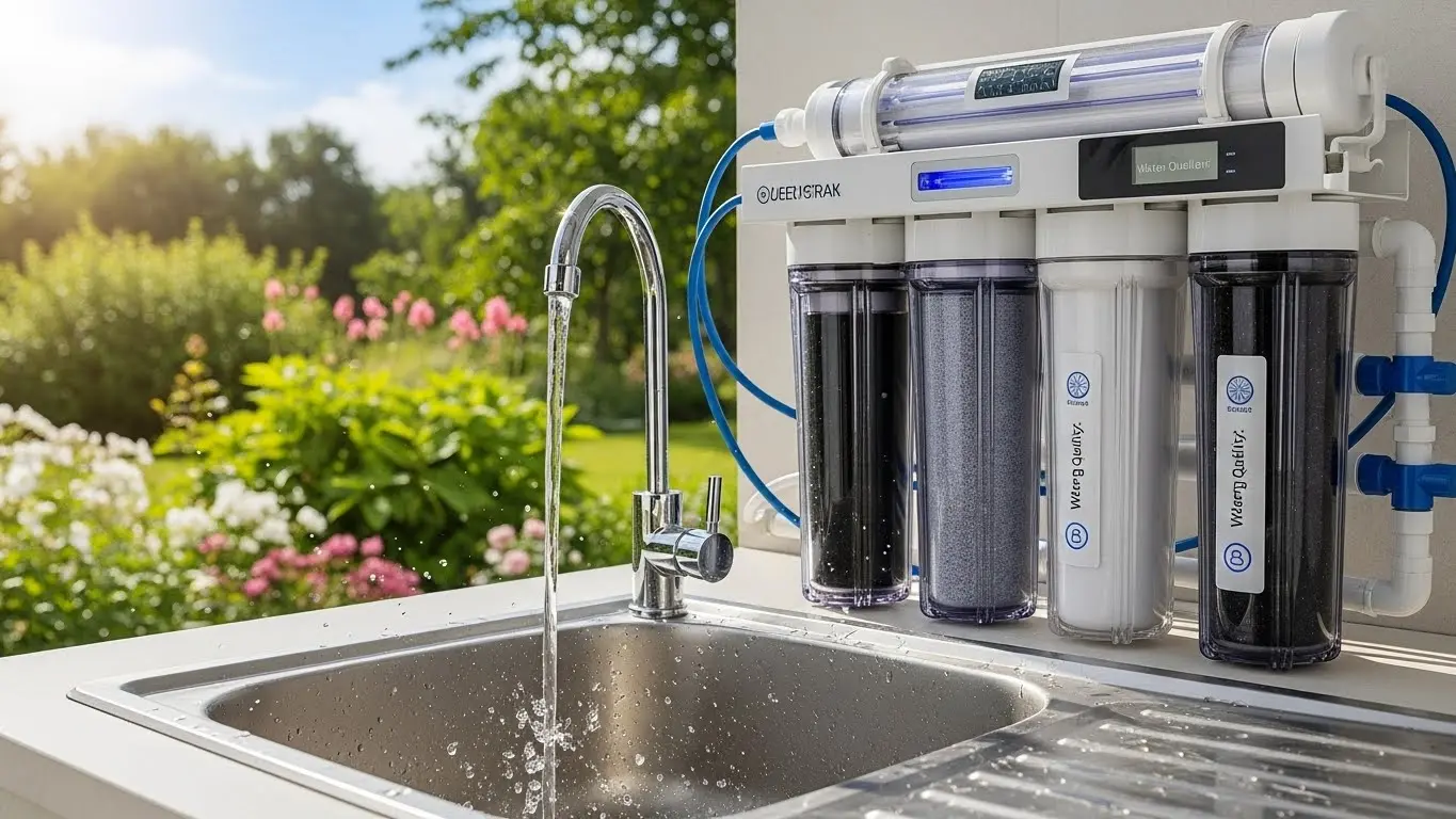 outdoor sink filtration system
